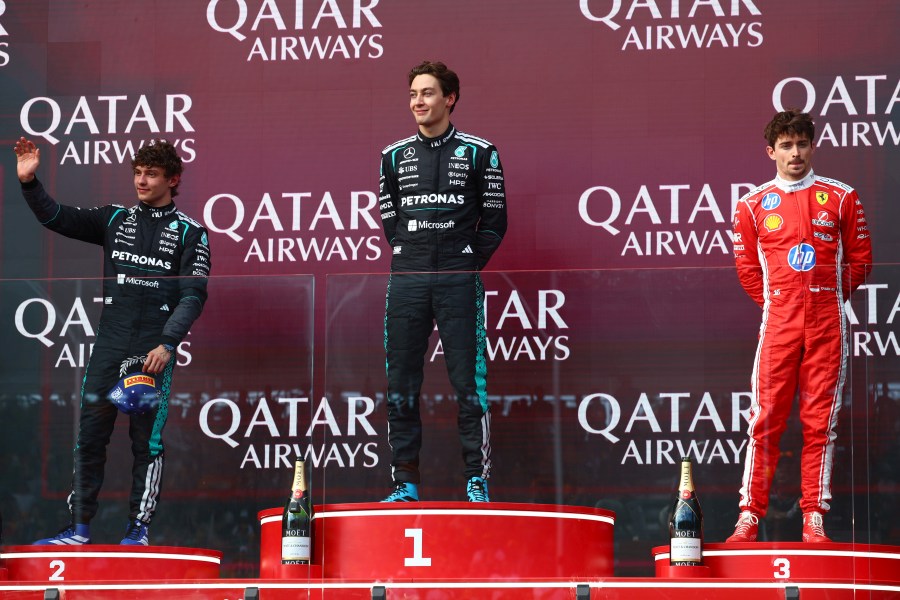 Záber z pretekov F1 v Melbourne 2026