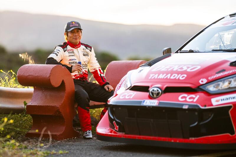 Detail záberu z Rally Islas Canarias