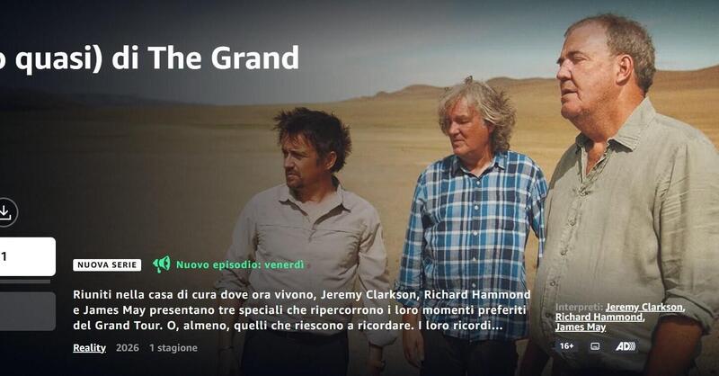 Clarkson, May a Hammond opäť spolu: &ldquo;To najlep&scaron;ie (alebo takmer) z The Grand Tour&rdquo; vracia trio na Prime Video